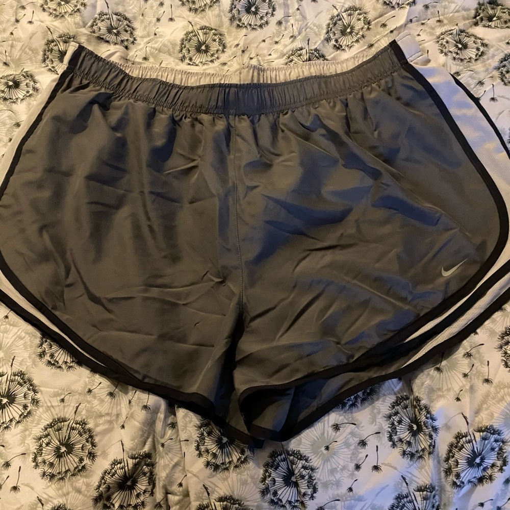 Nike 2X Dri-Fit Grey Running Shorts